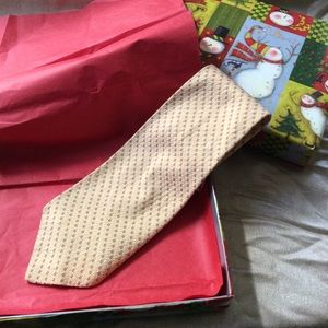 TIEHB-2- Muted Yellow/Gold with Brown